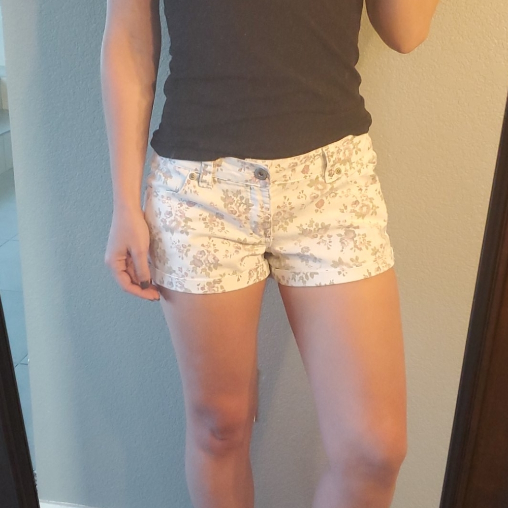 Hwy Jeans floral print shorts